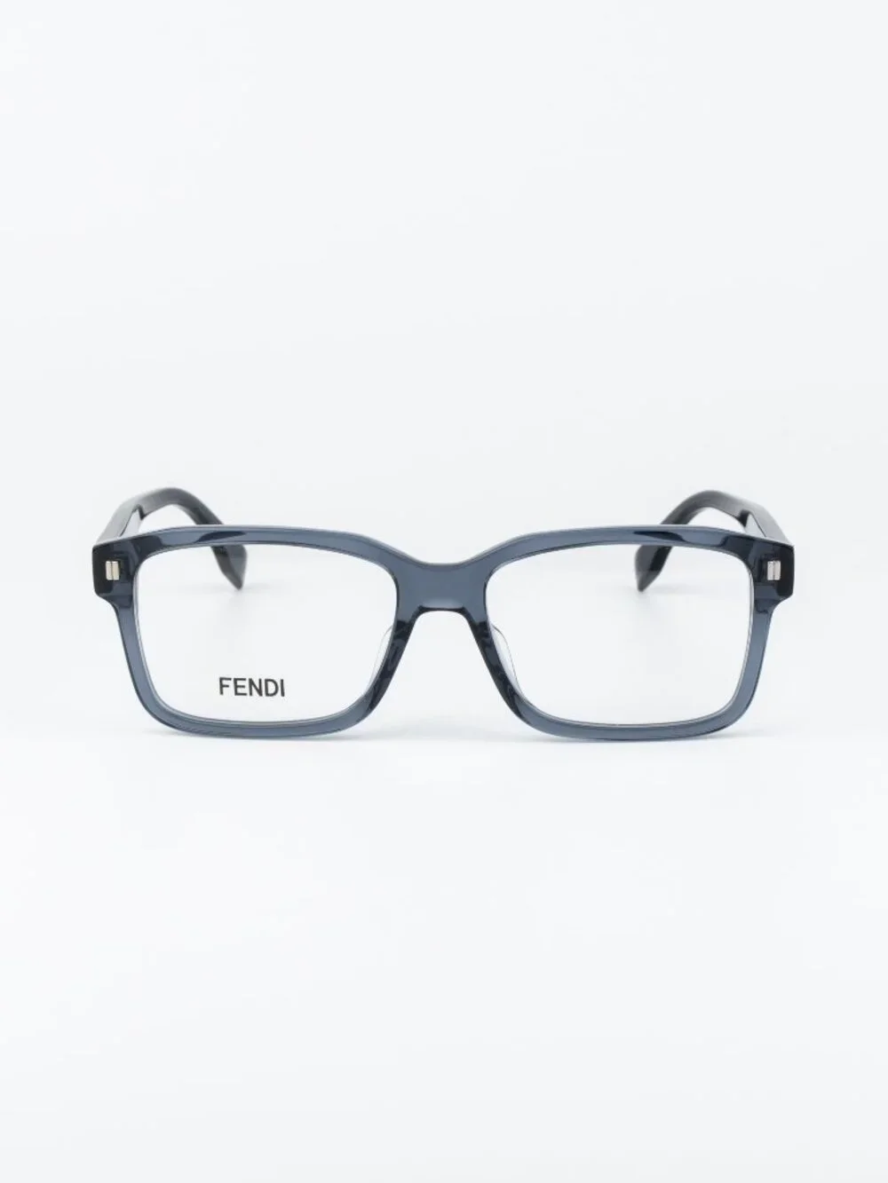 Fendi Women Eyeglasses Rectangular Blue FE50030I 089 NEW AUTHENTIC